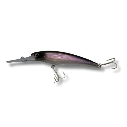 7 double deep purple shad 7" Double Deep - Purple Shad